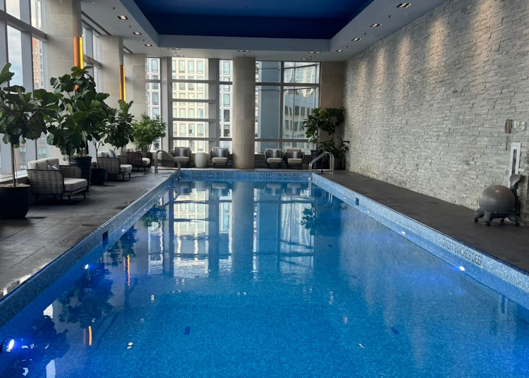Mandarin Oriental NYC pool